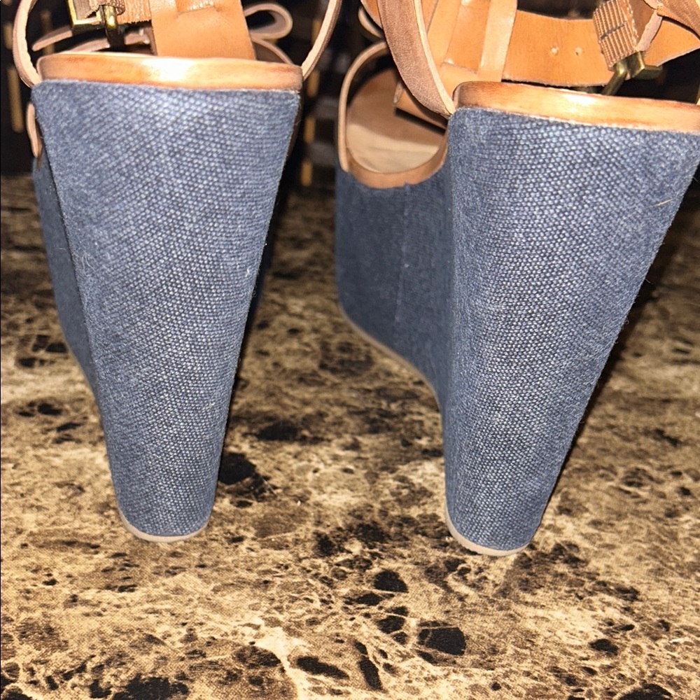 KALISTOGO 7 For All Mankind Elegant Tan Women's Sandals 8.5M - Picture 14 of 16